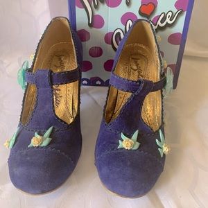 Irregular Choice Fresh Cut Grass Heels EUC
